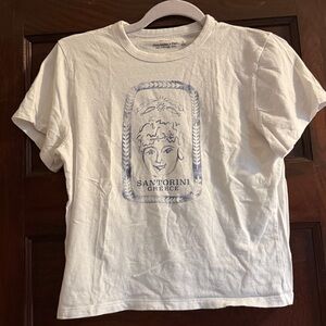 Abercrombie & Fitch White Soft Cotton Tee